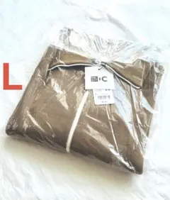 新品未開封 ユニクロ C ミラノリブフルジップカーディガン L ベージュ