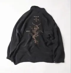 26SS EMBROIDERED SOUVENIR SHIRT BLACK １のサムネイル