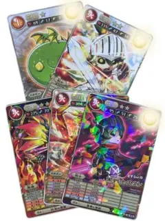 コロコロコミック付録【オレカバトル2 】カード5枚セット 新品未使用