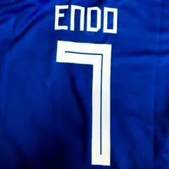 子供用 K042 日本代表 ENDO*7 遠藤 保仁 青 19 パンツ付 上下