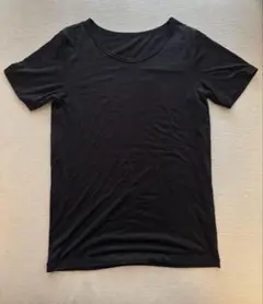 ヒートテック　半袖　黒 150