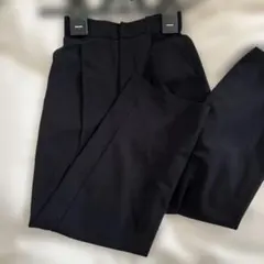 GU カットソースラックス XSサイズ ブラック 黒