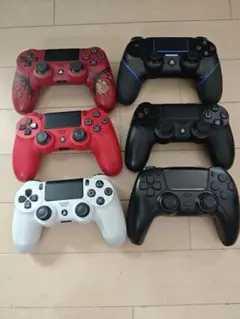 ps4コントローラー6個 まとめ売り ジャンク品扱い
