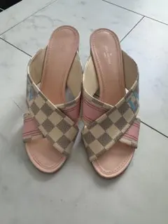 LOUIS VUITTON ルイヴィトン 希少　クロスストラップミュール