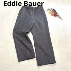 Eddie Bauer エディーバウアー ワイドパンツ　スラックス 　グレー
