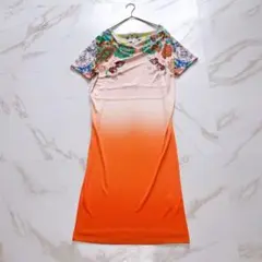 エトロ ETRO ワンピース ペイズリー グラデーション　イタリア製　42のサムネイル