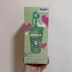 MOMO】TWICE LOVELYS GiGO限定 ストロー付タンブラー モモ - メルカリ