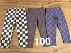 MARKEY'S のびっと総柄パンツ 3点セット 100cmのサムネイル