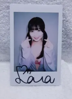 G*3様 紫藤るい DVD キミに決めた 直筆サイン入りチェキk 紫堂るい