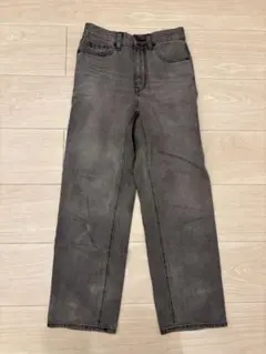 【美品】GU ジーユー　ハイライズストレートジーンズ　Sサイズ