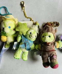 【セット】ダッフィー＆フレンズ　オルメル　ぬいぐるみバッジ　海外パーク