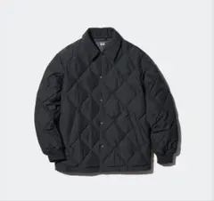 ユニクロ　パフテック　キルティングジャケット 黒
