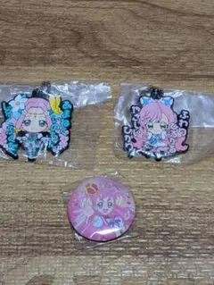プリキュアオールスターズ プリキュアあそーと2024 ラバーマスコット&缶ミラー