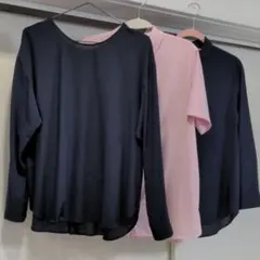 ユニクロ　3枚セットオフィスカジュアルシャツ