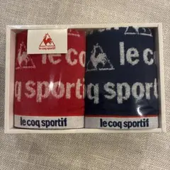 【未使用品】le coq sportif　フェイスタオル２枚