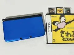 【動作品・美品】ニンテンドー 3DS LL 本体 ブルー ブラック 黒 任天堂