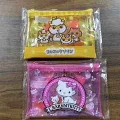 サンリオ コロコロクリリン ハーモニィキティ　キャンディ入りフラットポーチ メモ