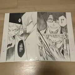 黒執事 黒執事展 RichBlack 複製原画 原稿 葬儀屋 アンダーテイカー
