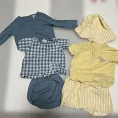 ベビー服セットアップ　夏服　まとめ売り　プチバトー　GAP