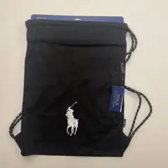 新品未使用✨Big Pony コットン キャンバス ジム バッグ　ナップサック