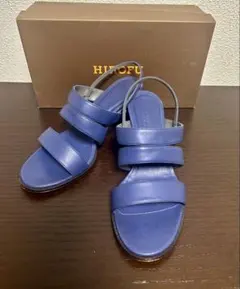 HIROFU ヒロフ⭐︎サンダル⭐︎ブルー 24cmのサムネイル