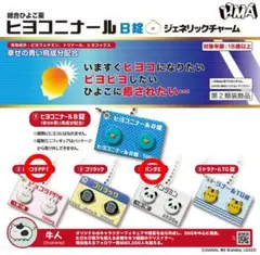 ヒヨコニナール B錠 ジェネリックチャーム　パンダ＆ウサギ