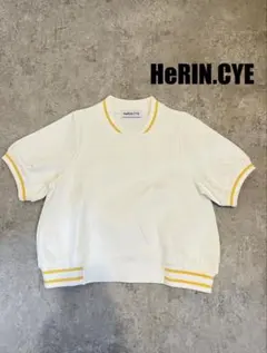 ま*す様 HeRIN.CYE ホワイト 半袖トップスのサムネイル