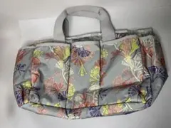 レスポートサック　総柄ナイロンハンドバッグ