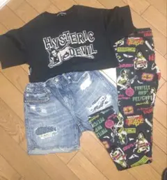 JOEY HYSTERIC Tシャツ・デニム・レギンス 3点セット L