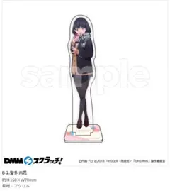 宝多六花 等身大タペストリー SSSS.GRIDMAN ヴィレッジヴァンガード