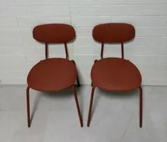 6脚セット☆[IKEA/イケア/OSTANO オスタノ チェア, レッドブラウン