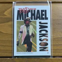 マイケル・ジャクソン バッドワールドツアー レリックカード - メルカリ