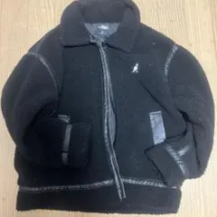ボアジャケット ブラック KANGOL