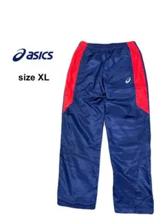★asics★ウインドブレーカー★パンツ★裏起毛★防寒★防風★ウェア★XL★
