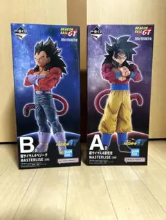 一番くじ ドラゴンボールGT A賞孫悟空・B賞ベジータ I賞 セット 新品未