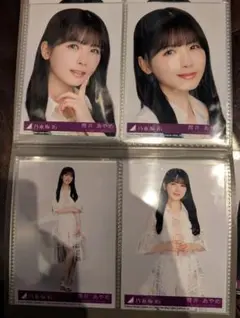 筒井あやめ　歩道橋封入生写真　コンプ