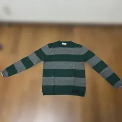 Replay Mfg. Co. グリーンとグレーのニットセーターのサムネイル