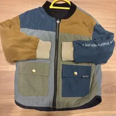 キッズ ジャケット 110cm リバーシブル