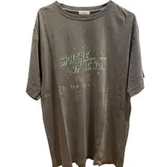 LOWRYS FARM ロゴプリントTシャツ グレーのサムネイル