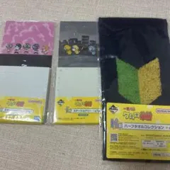 一番くじ ケロロ軍曹 H賞 ハーフタオル　ステーショナリー　3点セット