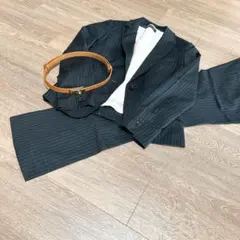フランドル　ピンストライプパンツスーツセットアップ　セオリー