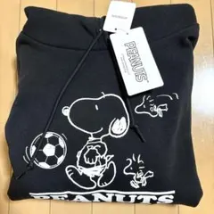 ♫もこ♫プロフ確認様専用　スヌーピー フード付き　トレーナー　Lサイズ