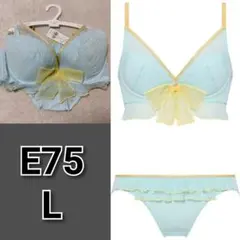 アモスタイル バイ トリンプ E75 デコルテビューティー 脇高 ブラ＆ショーツ