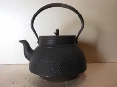 南部鉄瓶 楓模様 鋳鉄製 茶道具 - メルカリ