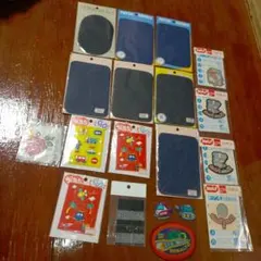 刺繍ワッペンセット 車・飛行機、UFO、車、デザイン 他 まとめ売り‼️