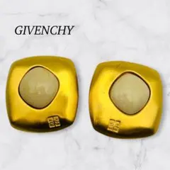 A11 ジバンシー ヴィンテージ スクエア型 イヤリング ゴールド レディース