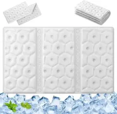 氷枕 アイス枕 ひんやり 冷却マット 28℃以下で自然凍結 接触冷感 折りたたみ