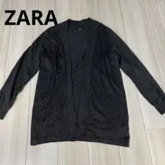 ZARA カーディガン ポケット付き