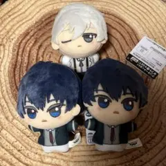 ブルーロック　ちびぐるみ 潔世一　凪誠士郎　マスコット　ぬいぐるみ