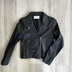 STUDIOUS ライダースジャケット ラムレザー